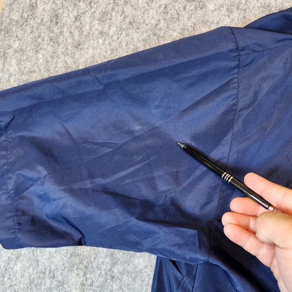 FootJoy DRYJOS Jackey Golf Pullover L Blue Sony Open Hawaii Jacket Pocket Zip - Picture 4 of 12